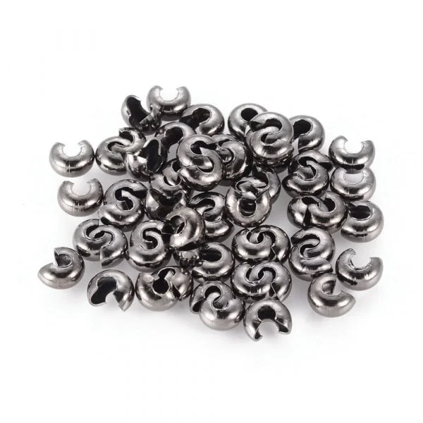 5mm Crimp Cover - Gunmetal - Image 3