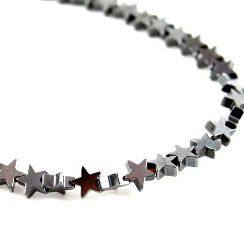 5mm Gunmetal Hematite Star - Riverside Beads
