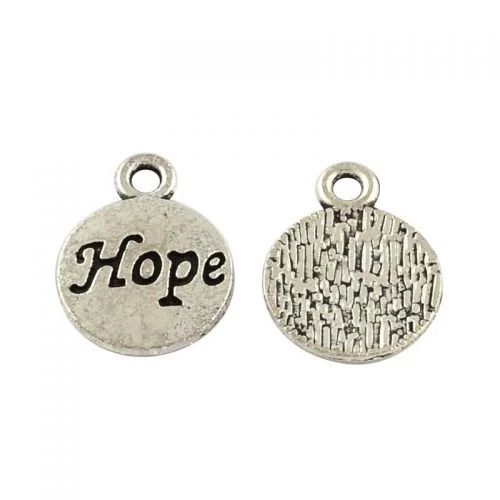 Hope Charms - Silver Plated - Riverside Beads