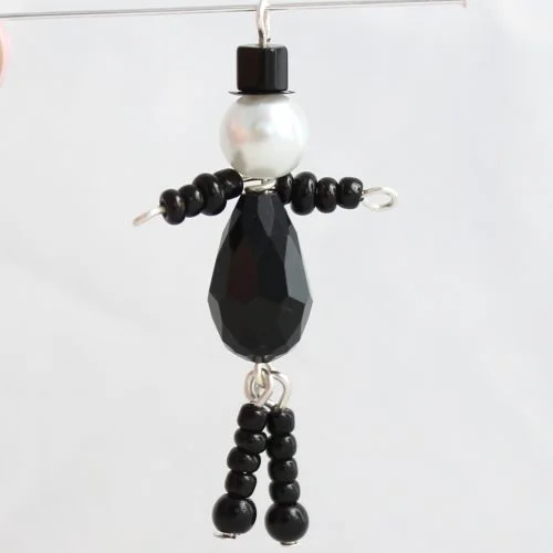 Bride and Groom Beaded Charm Kit- Makes 10 - Image 3