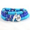 Boho Bracelet Collection Blue-riverside beads