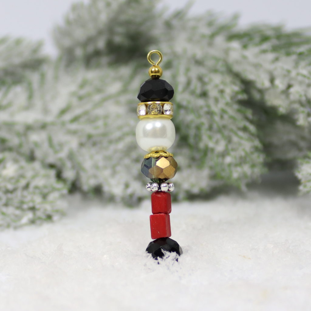 Sir Tom the Beaded Nutcracker Soldier - Riverside Beads