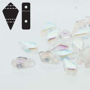 Kite Beads Crystal AB - 9x5mm - Riverside Beads