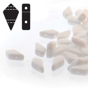 Kite Beads Chalk - 9x5mm - Riverside Beads