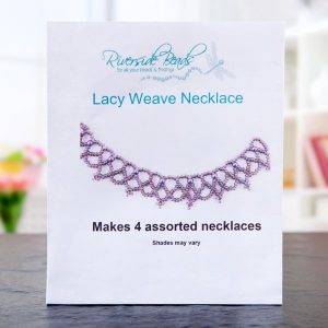 Lacy Weave Necklace Kit - Riverside Beads
