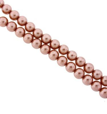 Glass Pearls - Light Gold - 3mm, 4mm, 6mm, 8mm - Riverside Beads