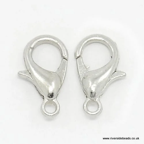Lobster Clasp – Silver Plated - 14mm