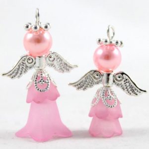 Mary Crystal Lucite Angel-riverside beads