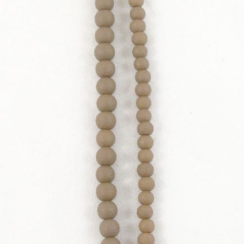 Stone Effect Glass Beads 6mm and 8mm - Caramel - Riverside Beads