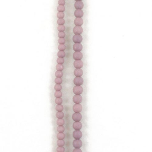Stone Effect Glass Beads 6mm and 8mm - Dusky Lilac - Riverside Beads