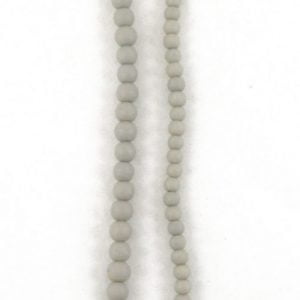 Stone Effect Glass Beads 6mm and 8mm - Stone - Riverside Beads