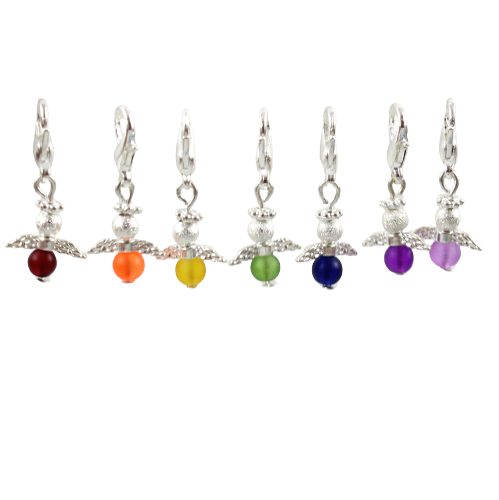 Mini Rainbow Drops Angel - Riverside Beads