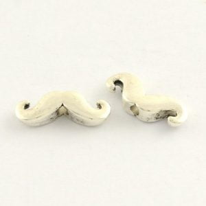 Moustache Charms - Riverside Beads
