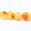 Orange Jade 8mm Bead - Riverside Beads