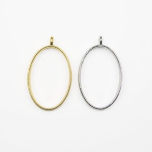 Oval Open Pendant Frames