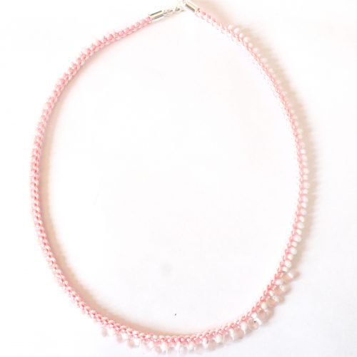 Piptastic Prumihimo Necklace Candy-riverside beads