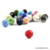 Red Crystal Clay Beads - Riverside Beads