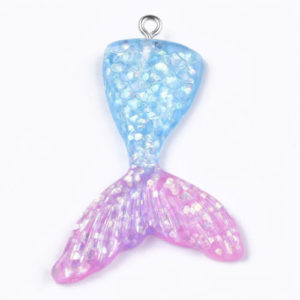 Resin Large Mermaid Tail - Riverside Beads