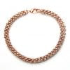 Rose Gold Cubic Right Angle-riverside beads