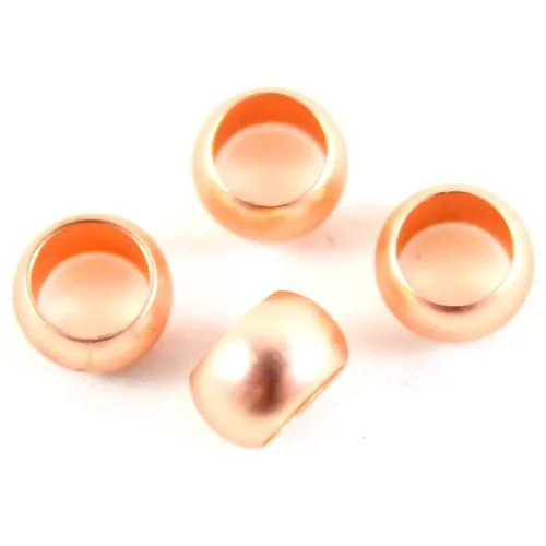 Large Holed Rosegold Beads - Riverside Beads