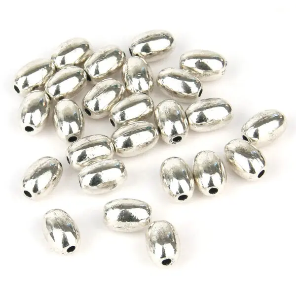 Oval Spacer Bead - Riverside Beads