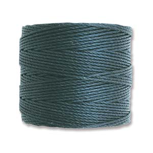 S-Lon Cord (T-210) - Dark Teal - Riverside Beads