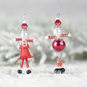 Santa and Mrs Claus - Riverside Beads