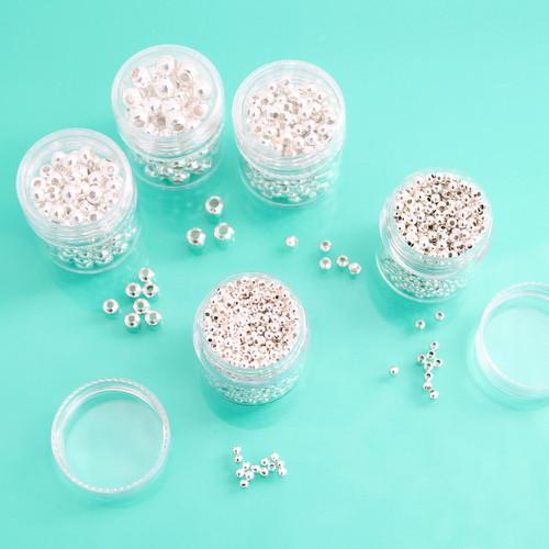 Silver Spacer Bead Collection-riverside beads