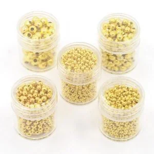 Gold Spacer Bead Collection-riverside beads
