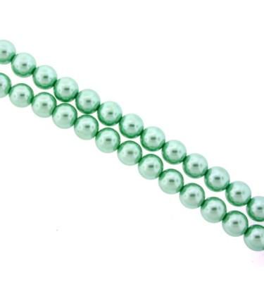 Glass Pearls - Turquoise - 3mm, 4mm, 6mm, 8mm - Riverside Beads