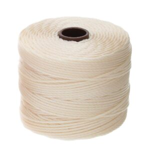 S-Lon Cord (T-210) - Cream - Riverside Beads