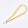 Ribbon Cord Necklace Yellow - Riverside Beads