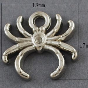 Spider Charms - Silver - Charms - Riverside Beads
