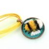 Needle Felted Bee Frame-riverside beads