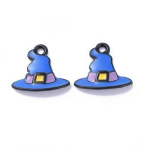 Witches Hat Charms - Purple - Charms - Riverside Beads