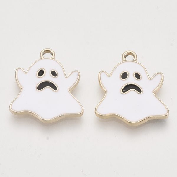Ghost Charms - White - Charms - Riverside Beads
