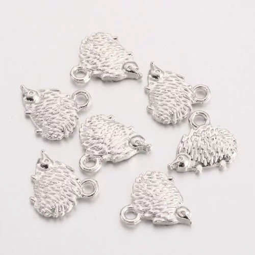 Hedgehog Charms - Silver