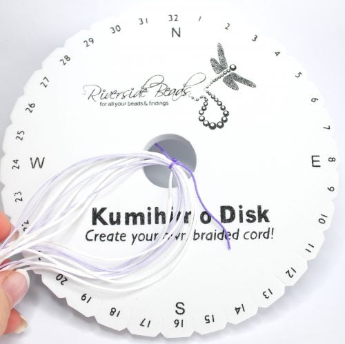 Large 6" Kumihimo Disk - Riverside Beads