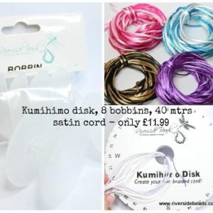 Starter Kumihimo Braided Kit  - Riverside Beads