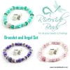 Sparkle Spacers Bracelet and Angel-riverside beads