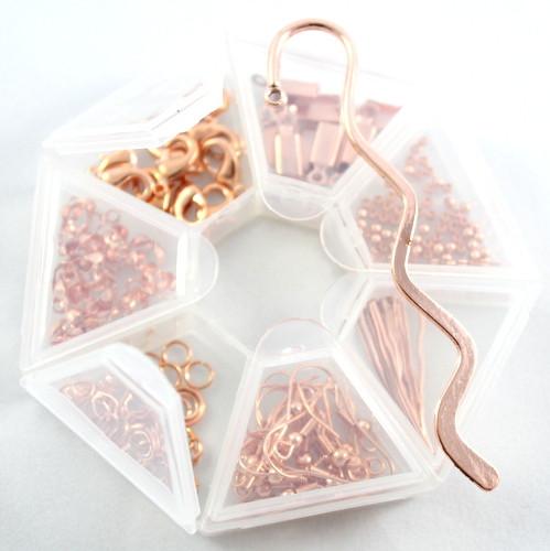 Findings Collection Kit Rose Gold-riverside beads