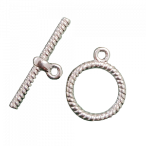 15mm Toggle Clasp Round - Riverside Beads