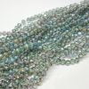 Faceted Glass Crystal Round Beads - Sea Green AB - Riverside Beads
