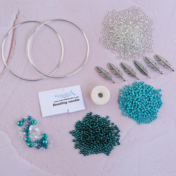Beaded Dream Catcher Kit - Kits - Riverside Beads
