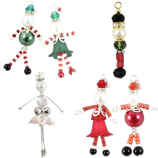 Christmas Beaded Charm Collection - Riverside Beads
