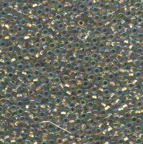 Size 11/0 Preciosa Seed Beads - B/L Crystal AB - Riverside Beads