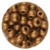 Size 6/0 Preciosa Seed Beads - Copper Metallic - Riverside Beads