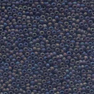 Size 8/0 Preciosa Seed Beads - Amethyst Matte AB - Riverside Beads