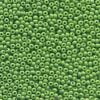 Size 8/0 Preciosa Seed Beads - Pale Green AB - Riverside Beads