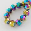 4mm Round Glass Faceted Crystal - Multi-Colour - Riverside Beads